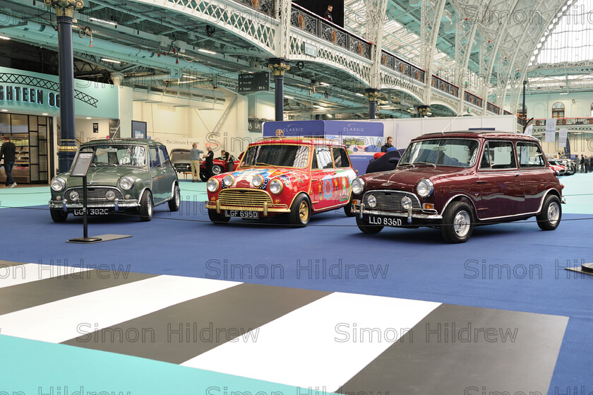 London-Classic-Car-Show-2023-009 
 London Classic Car Show 2023
The Beatles Mini's
Picture by:Simon Hildrew
www.simonhildrew.com
07970 808510